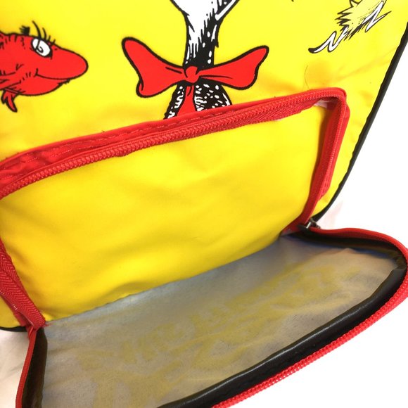 VTG 1997 Dr Seuss Child Lunch Book Back Pack EUC - Picture 3 of 9